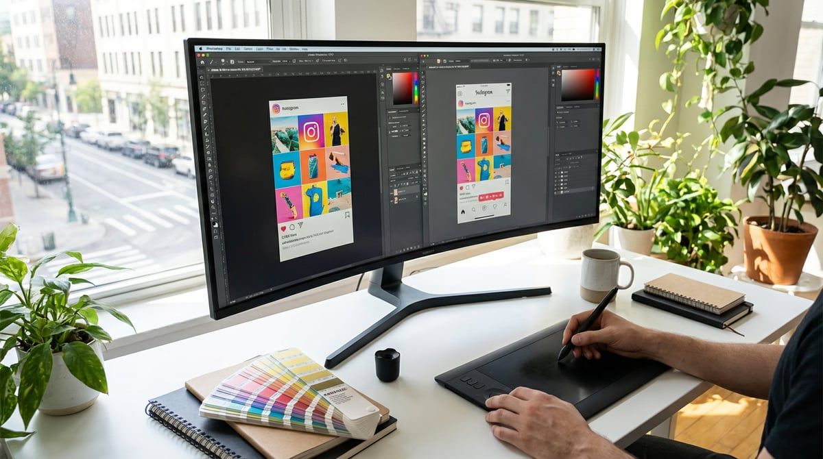 Criação de Imagens para Posts